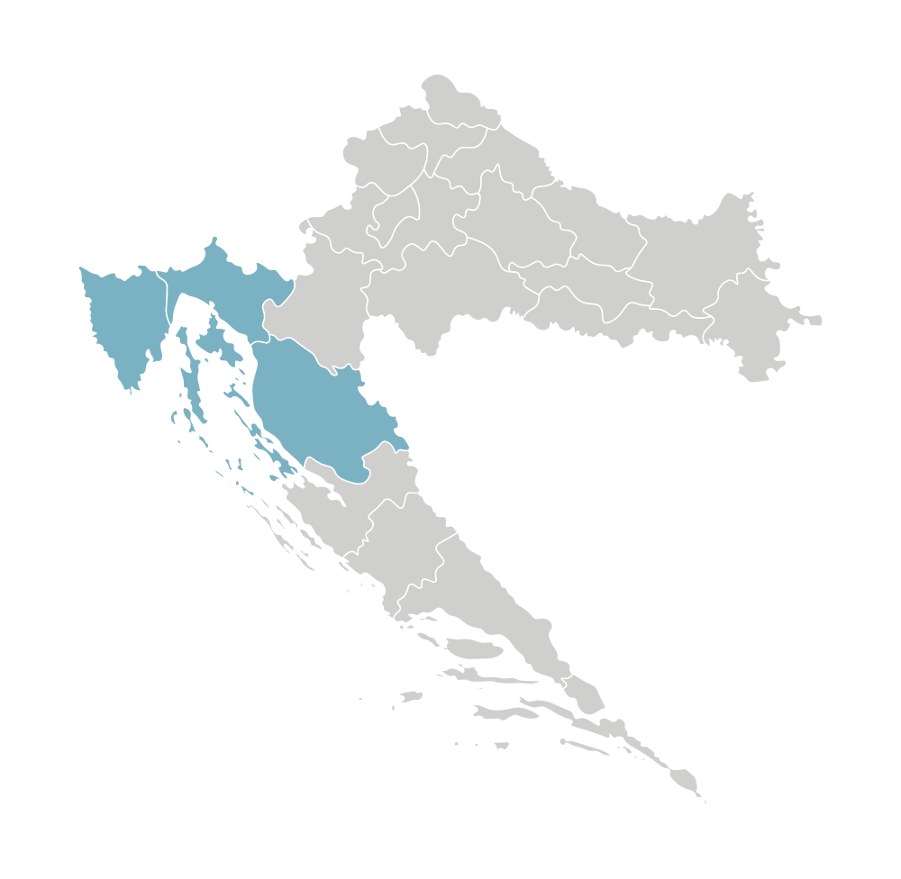 Istra in Kvarner regija